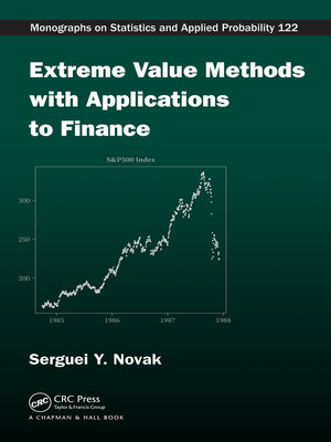 cover image of Extreme Value Methods with Applications to Finance